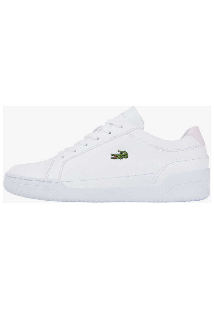 Lacoste Sneaker Leder Weiß/Rosa - surf4shoes