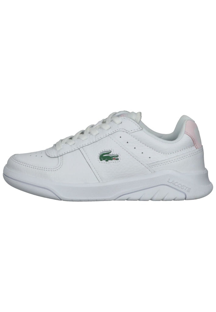 Lacoste Sneaker Leder Weiß/Rosa - surf4shoes