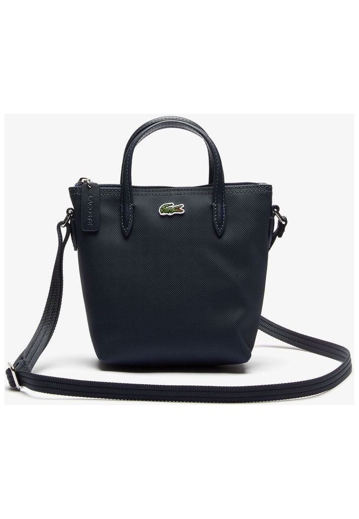 Lacoste Taschen Lederimitat Dunkelblau - surf4shoes