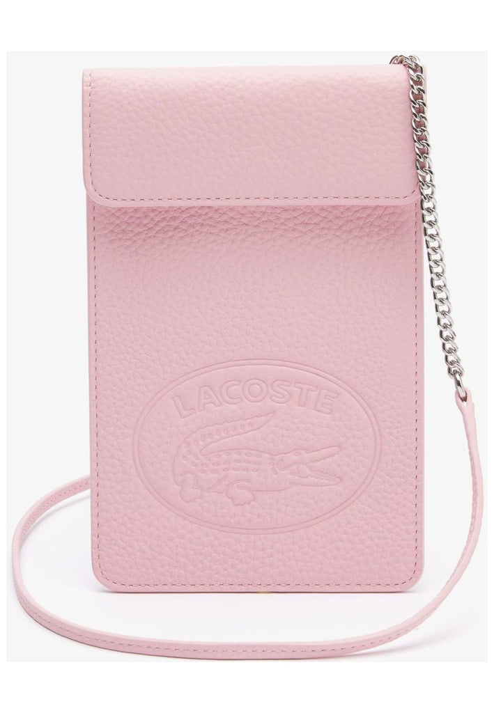 Lacoste Taschen Leder Rosa - surf4shoes
