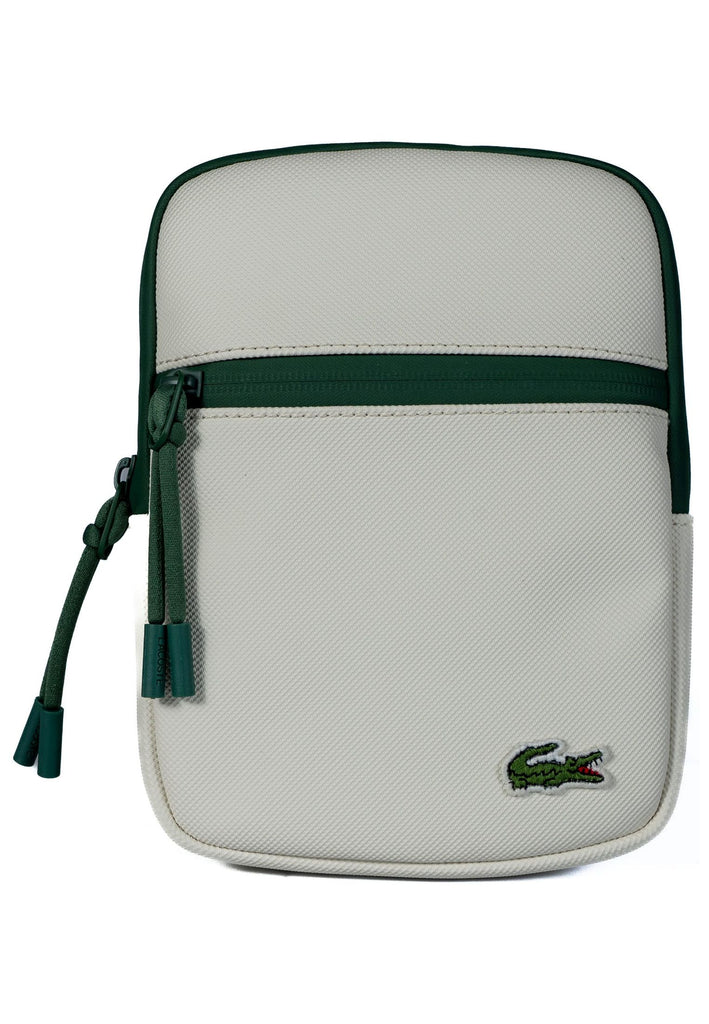 Lacoste Taschen Textil Weiß/Grün - surf4shoes