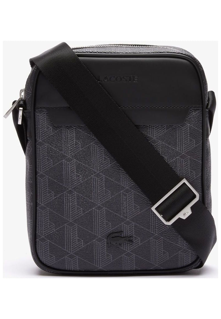 Lacoste Taschen Textil Schwarz/Grau - surf4shoes