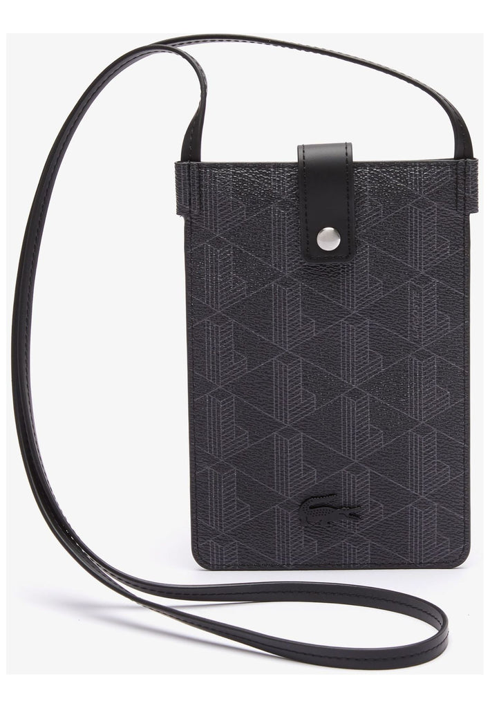 Lacoste Taschen Textil Schwarz/Grau - surf4shoes