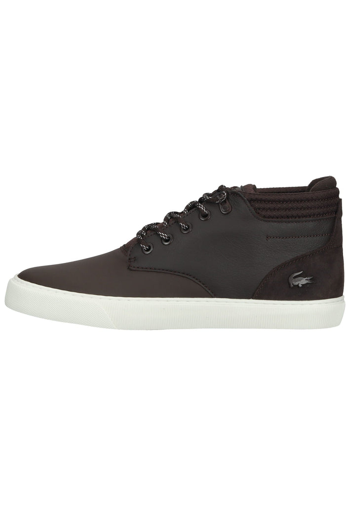 Lacoste Sneaker Leder/Textil Dunkelbraun - surf4shoes