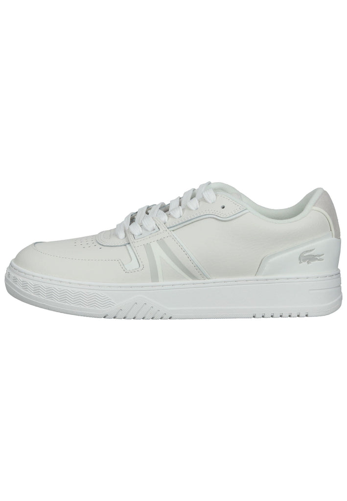 Lacoste Sneaker Leder/Textil Weiß Kombi - surf4shoes