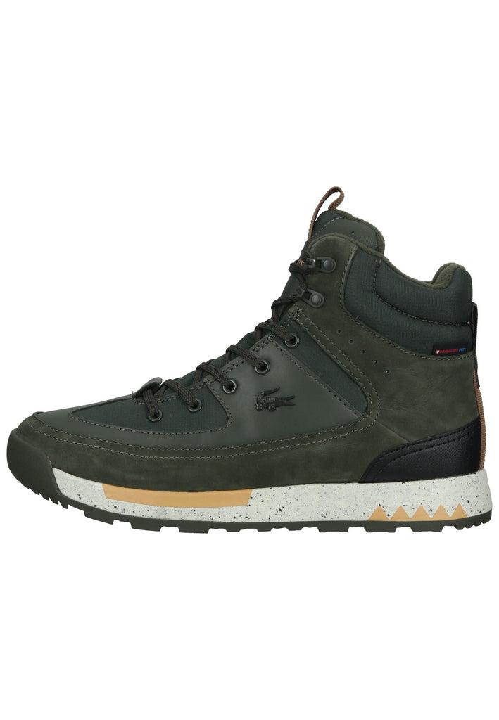 Lacoste Sneaker Leder/Textil Dunkelgrün - surf4shoes