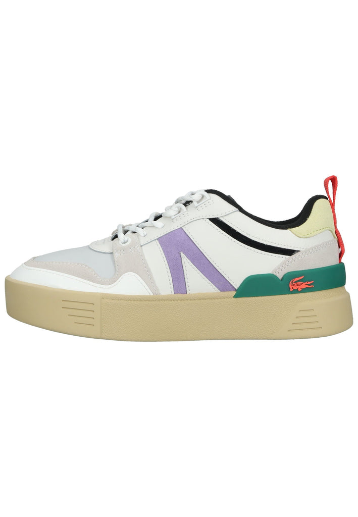 Lacoste Sneaker Leder/Textil Weiß - surf4shoes