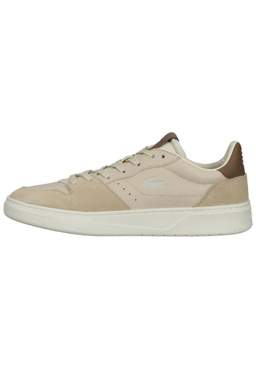 Lacoste Sneaker Leder/Textil Natural - surf4shoes