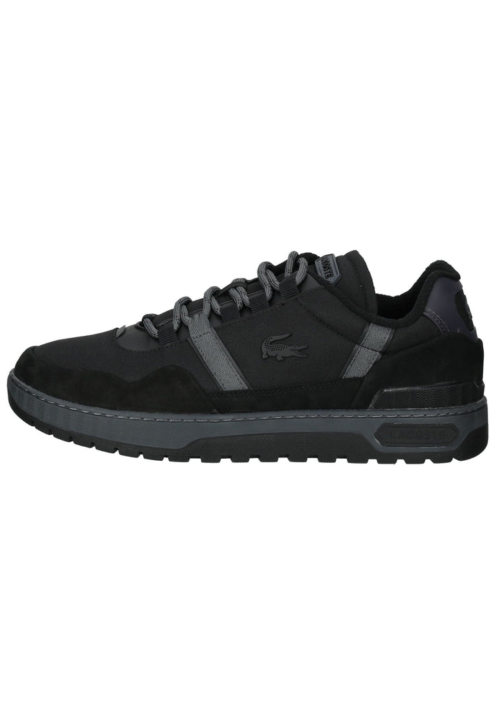 Lacoste Sneaker Leder/Textil Schwarz/Grau - surf4shoes