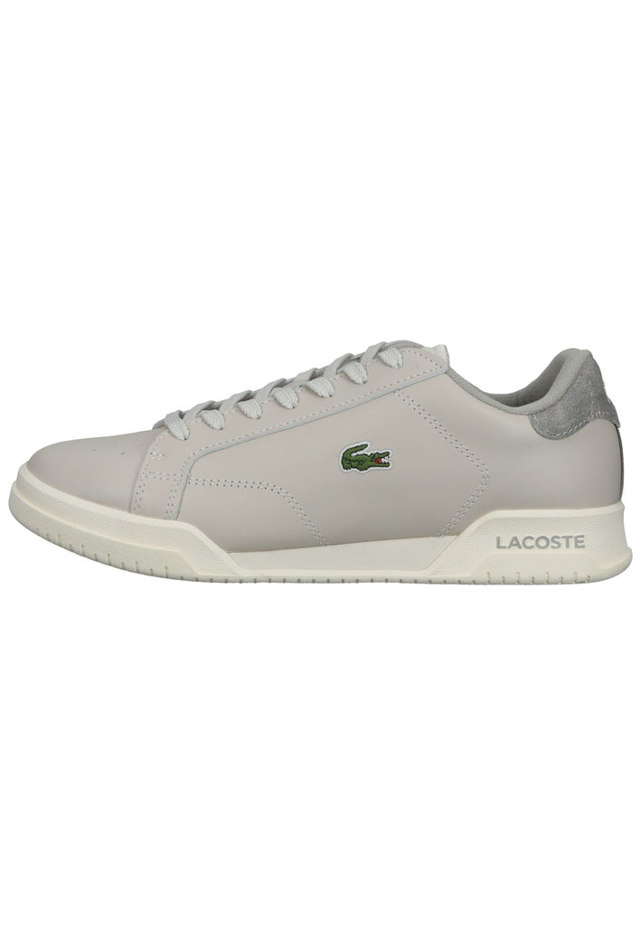 Lacoste Sneaker Leder/Textil Weiß Kombi - surf4shoes
