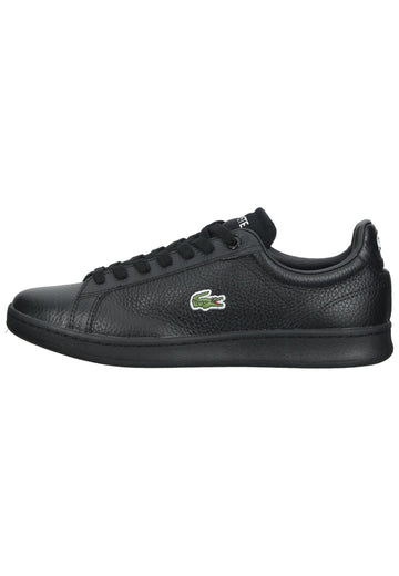 Lacoste Sneaker Leder/Textil Schwarz/Schwarz - surf4shoes