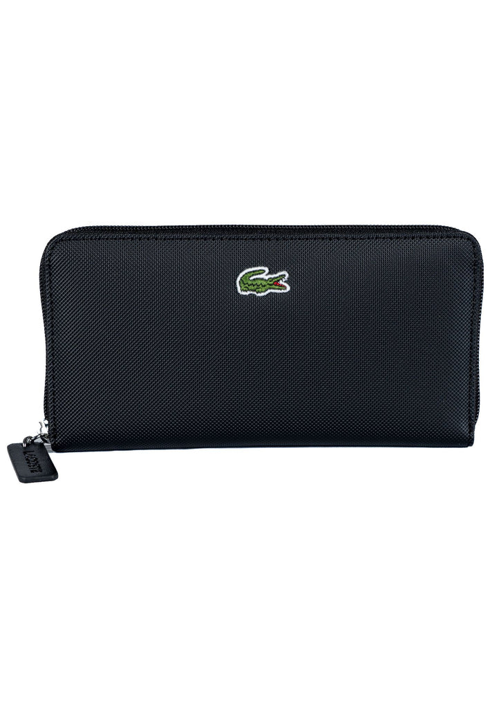 Lacoste Taschen Lederimitat Schwarz - surf4shoes