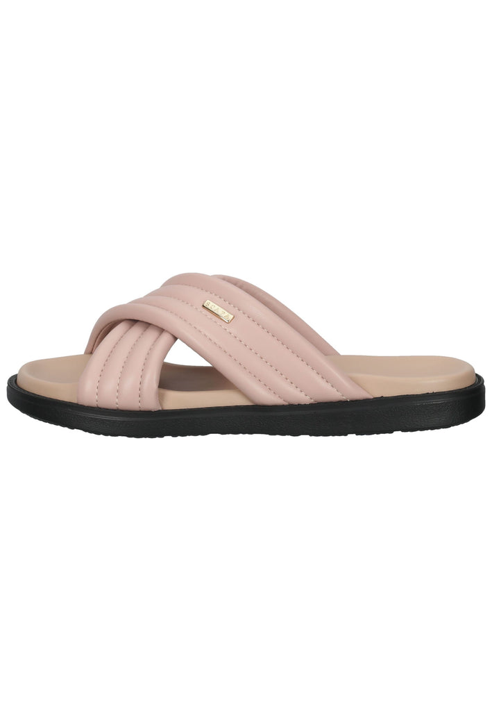 Scapa Pantoletten Leder Hellpink - surf4shoes