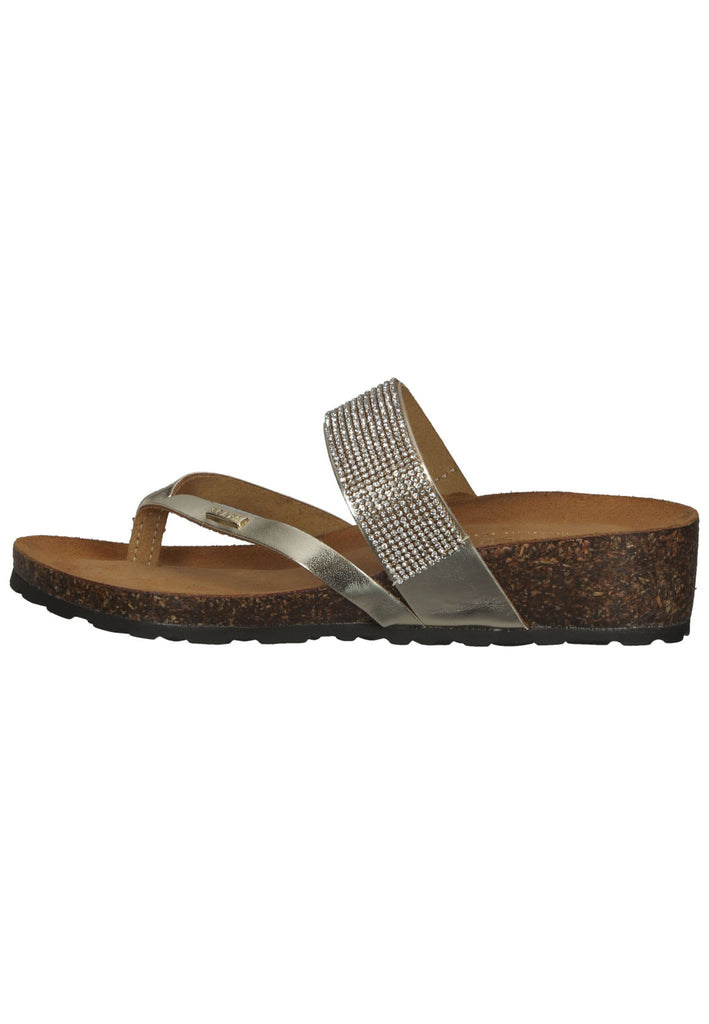 Scapa Pantoletten Leder Platinum - surf4shoes