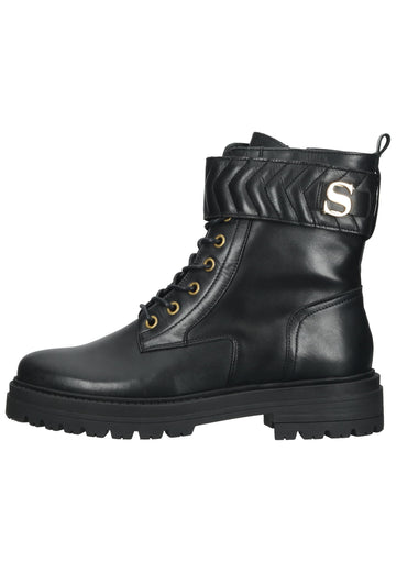 Scapa Stiefelette Leder Schwarz - surf4shoes