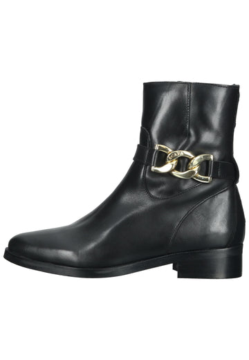 Scapa Stiefelette Leder Schwarz - surf4shoes