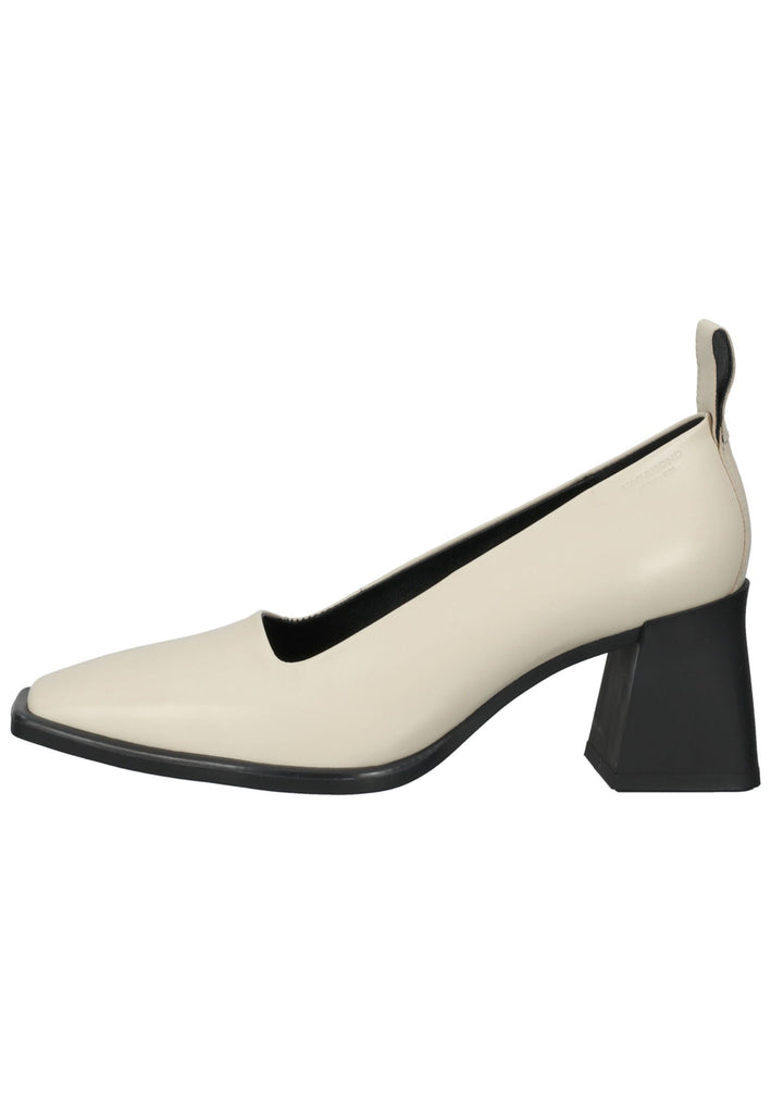 Vagabond Pumps Leder Creme - surf4shoes