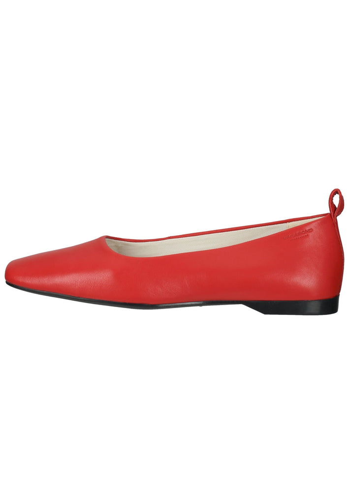Vagabond Ballerinas Leder Rot - surf4shoes