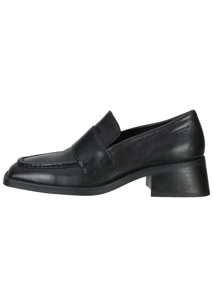 Vagabond Slipper Leder Schwarz - surf4shoes