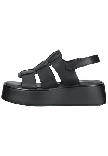 Vagabond Sandalen Leder Schwarz - surf4shoes