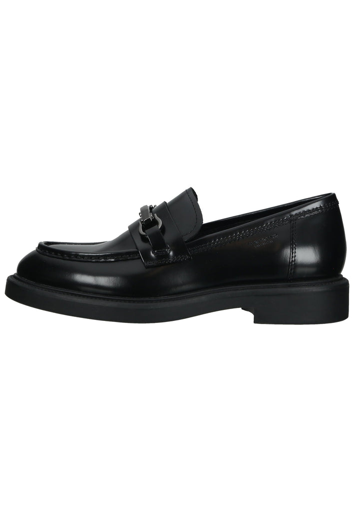 Vagabond Slipper Leder Schwarz - surf4shoes