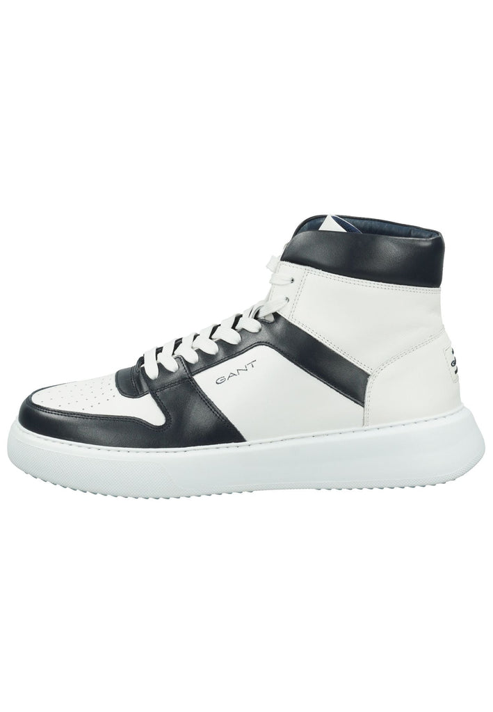 GANT Sneaker Leder Weiß/Blau - surf4shoes