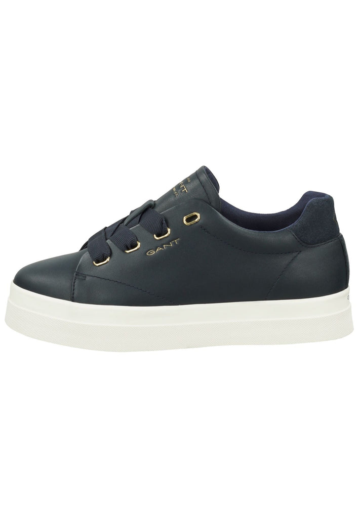 GANT Sneaker Leder Marine - surf4shoes