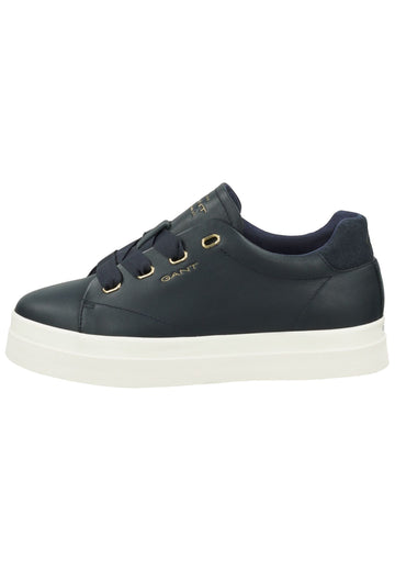 GANT Sneaker Leder Marine - surf4shoes