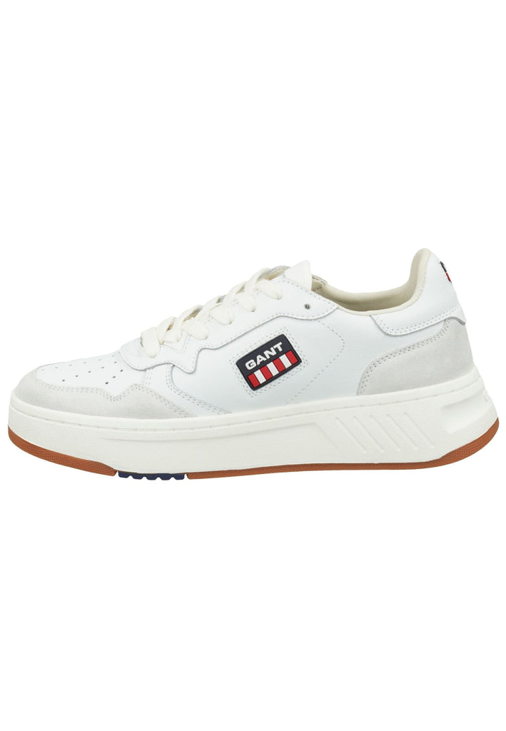 GANT Sneaker Leder Weiß - surf4shoes
