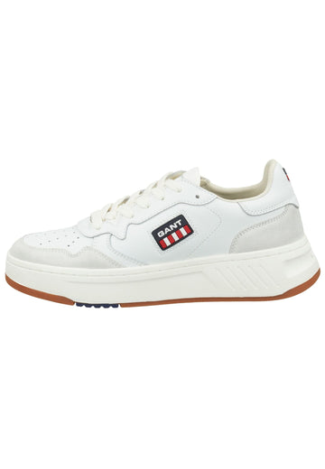GANT Sneaker Leder Weiß - surf4shoes