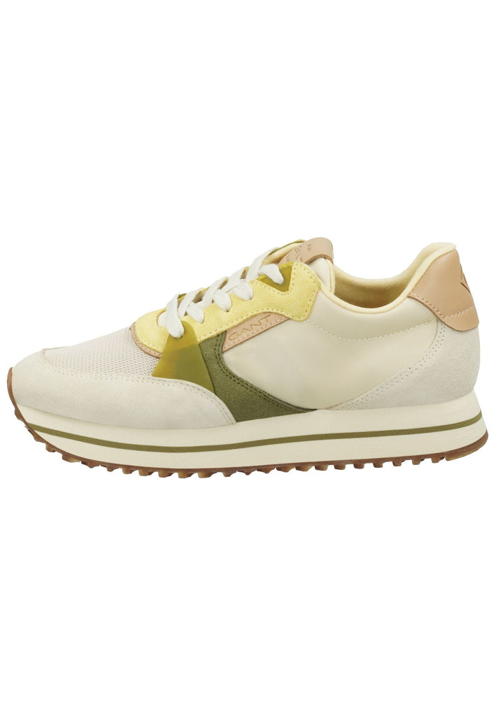 GANT Sneaker Veloursleder Beige/Gelb - surf4shoes