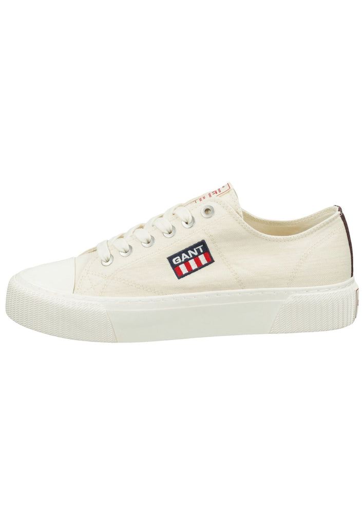 GANT Sneaker Textil Cream - surf4shoes