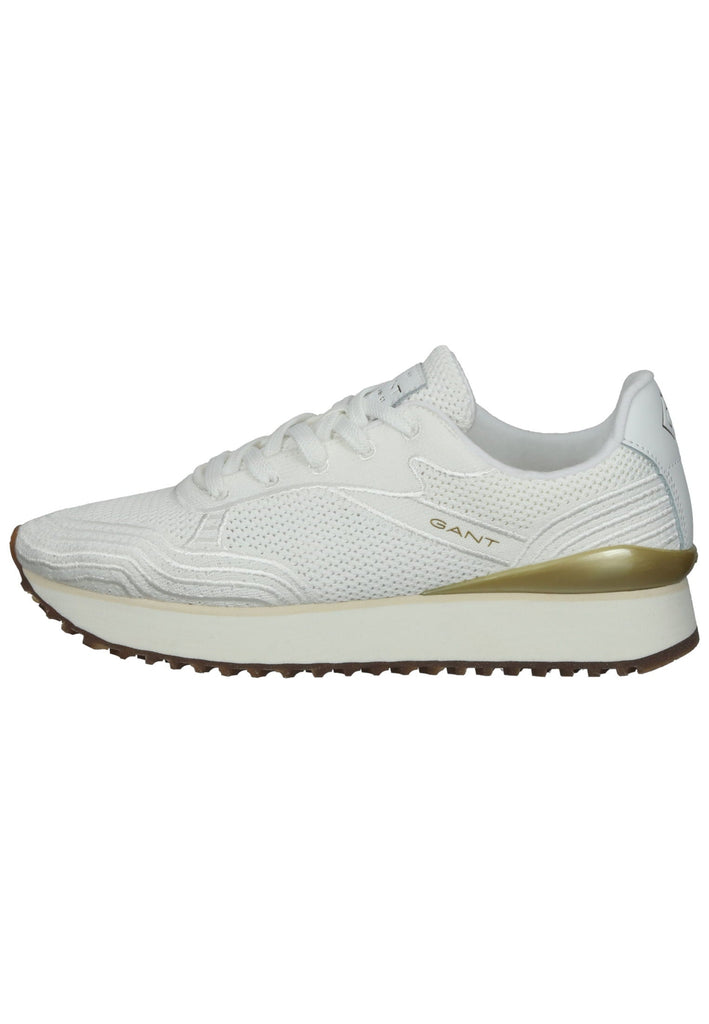 GANT Sneaker Lederimitat Weiß - surf4shoes