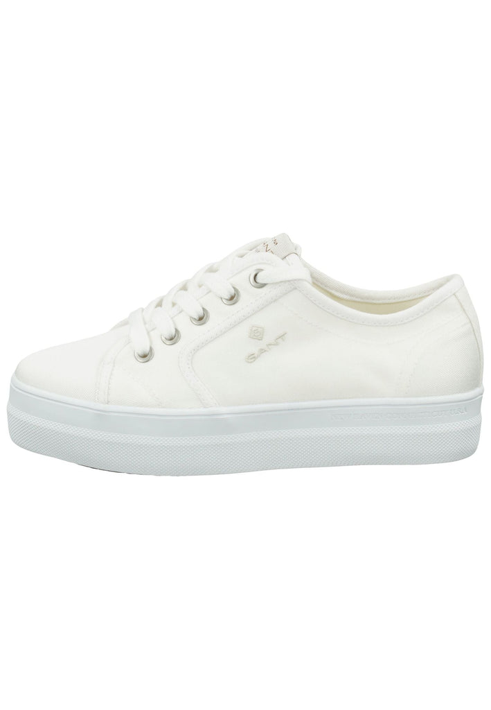 GANT Sneaker Textil Weiß - surf4shoes