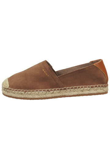 GANT Halbschuhe Veloursleder Walnut - surf4shoes