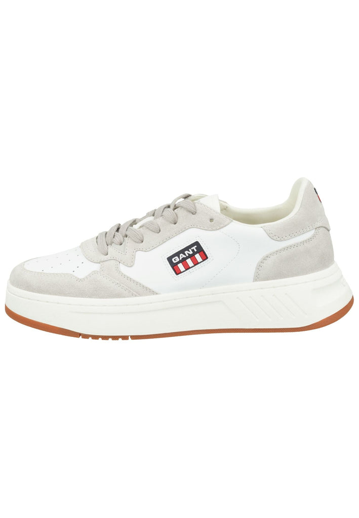GANT Sneaker Leder Hellgrau/Weiß - surf4shoes