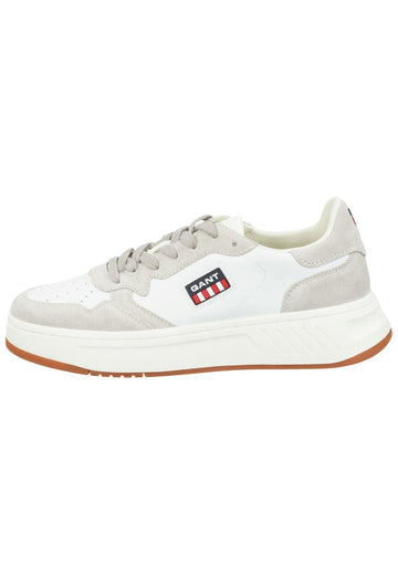 GANT Sneaker Leder Hellgrau/Weiß - surf4shoes