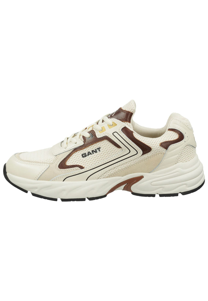 GANT Sneaker Textil Beige/Braun - surf4shoes