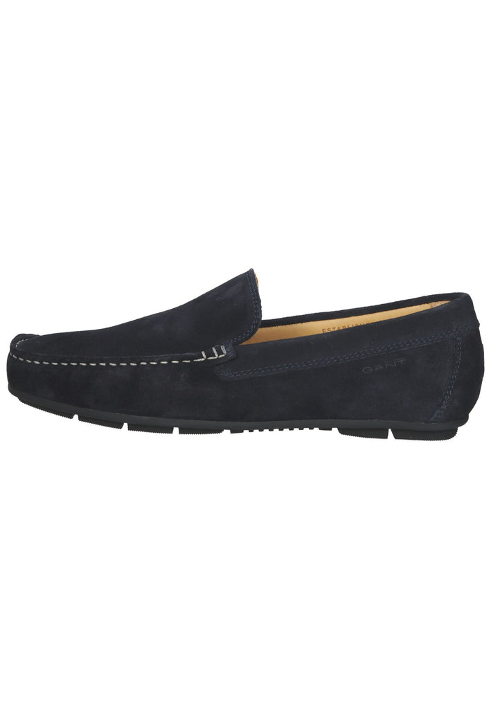 GANT Slipper Leder Marine - surf4shoes