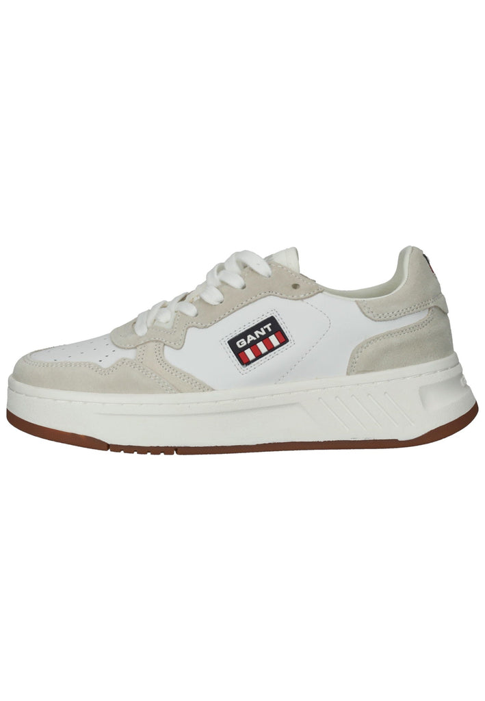 GANT Sneaker Veloursleder Weiß - surf4shoes
