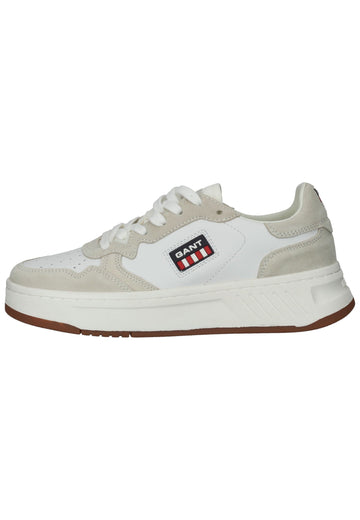 GANT Sneaker Veloursleder Weiß - surf4shoes