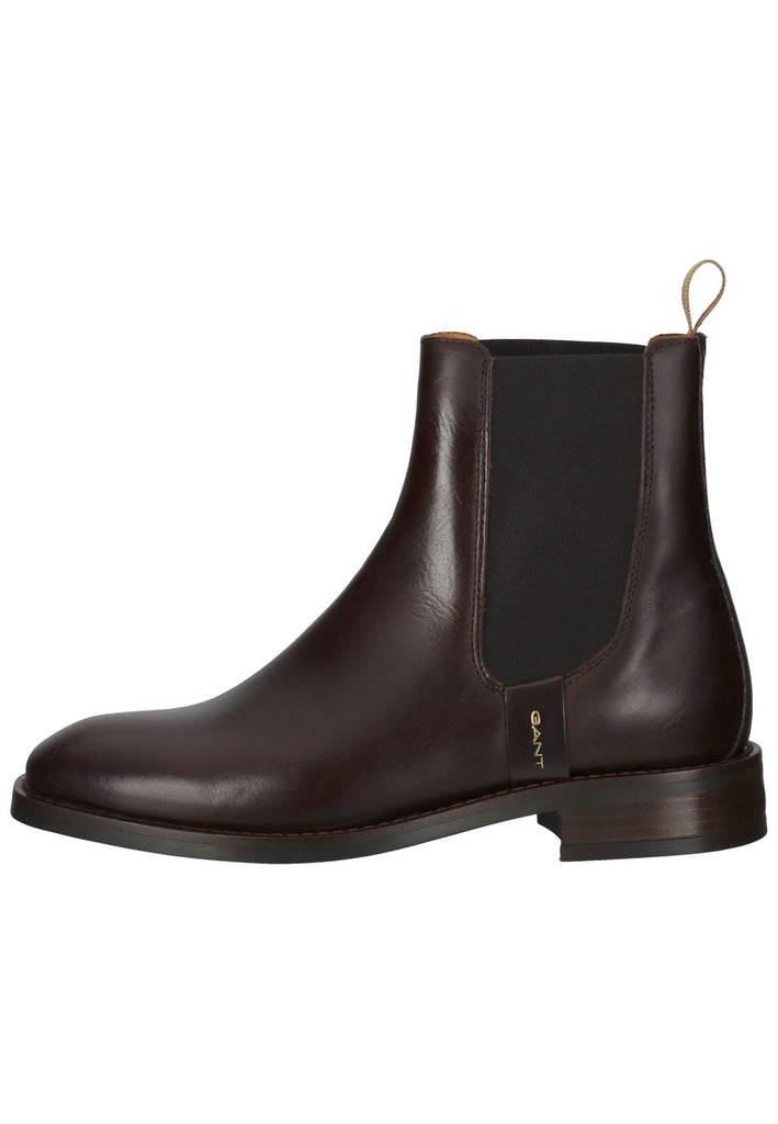 GANT Stiefelette Leder/Textil Dunkelbraun - surf4shoes