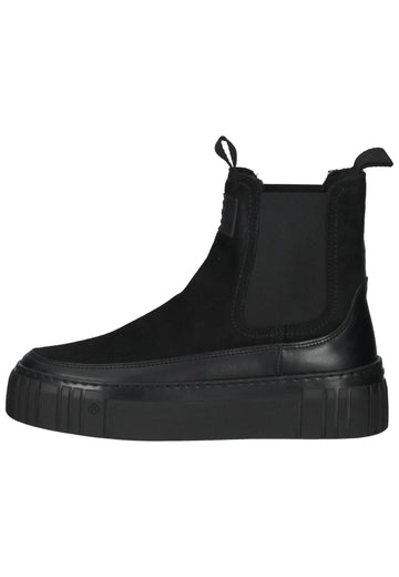 GANT Stiefelette Veloursleder/Textil Schwarz - surf4shoes