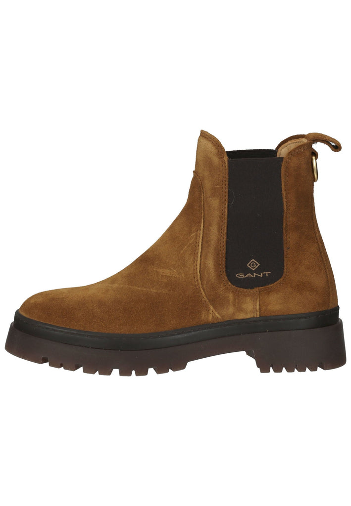 GANT Stiefelette Veloursleder/Textil Tobacco - surf4shoes