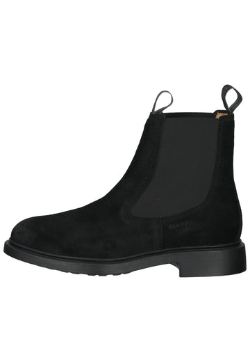 GANT Stiefelette Veloursleder/Textil Schwarz - surf4shoes