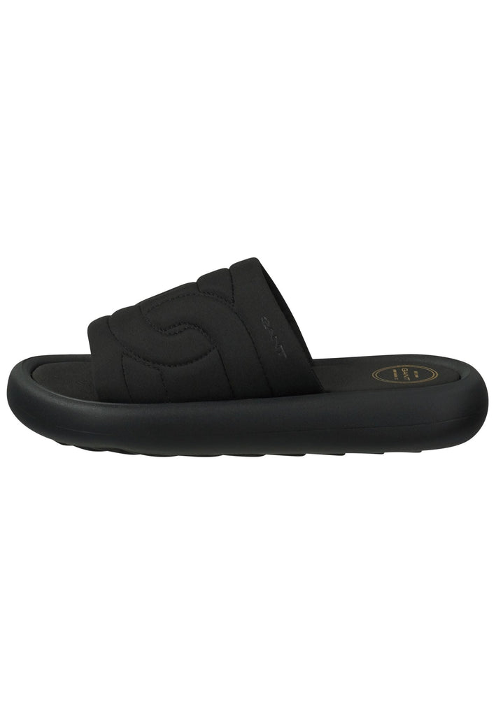 GANT Pantoletten Nylon Schwarz - surf4shoes
