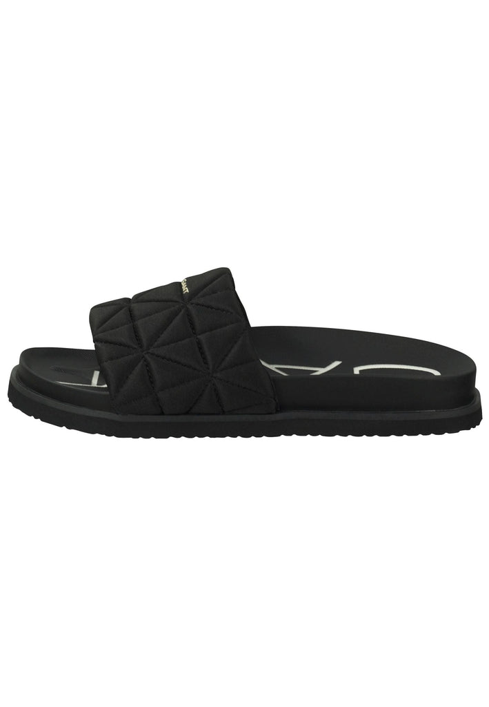 GANT Pantoletten Lederimitat Schwarz - surf4shoes
