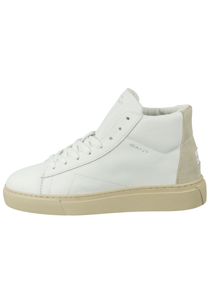GANT Sneaker Leder Weiß/Beige - surf4shoes
