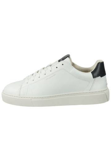 GANT Sneaker Leder Weiß/Blau - surf4shoes