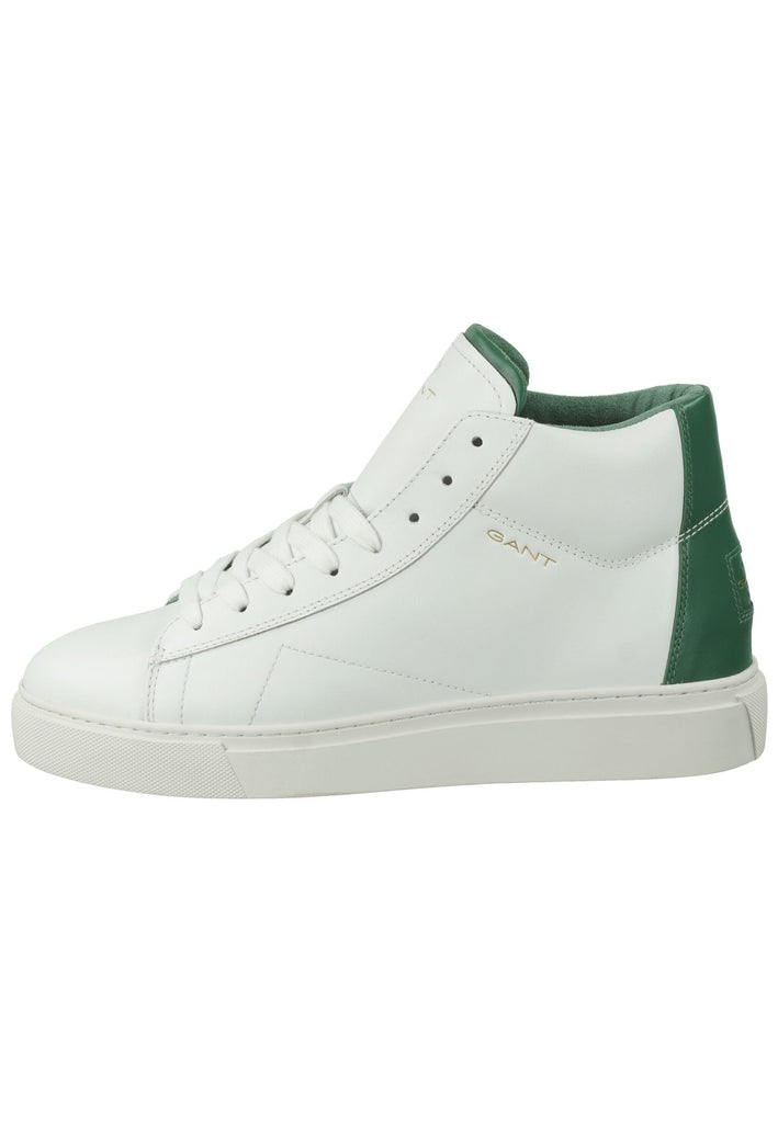 GANT Sneaker Leder Weiß/Grün - surf4shoes